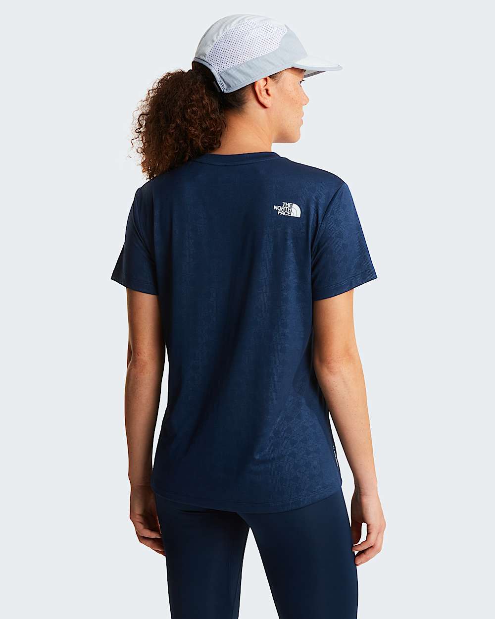 Womens Flex Geo Embossed Regular TShirt TNF ALT3