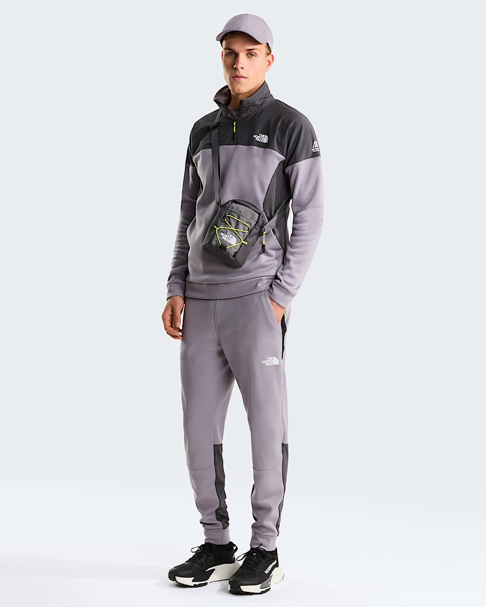 Mens Mountain Athletics 14 Zip Fleece TNF ALT1