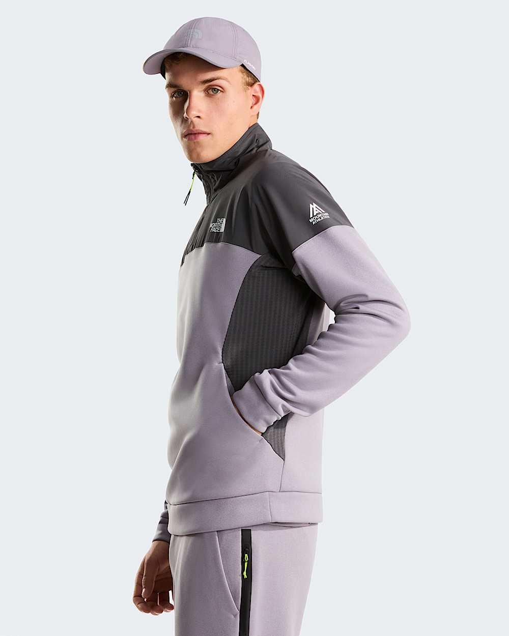 Mens Mountain Athletics 14 Zip Fleece TNF ALT2