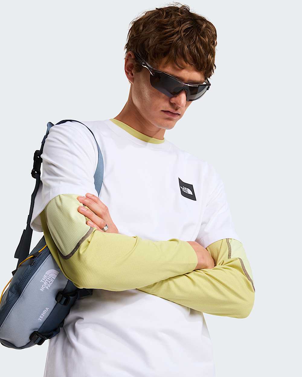 Tshirt standard Box Half Dome Evolution pour homme TNF alt5