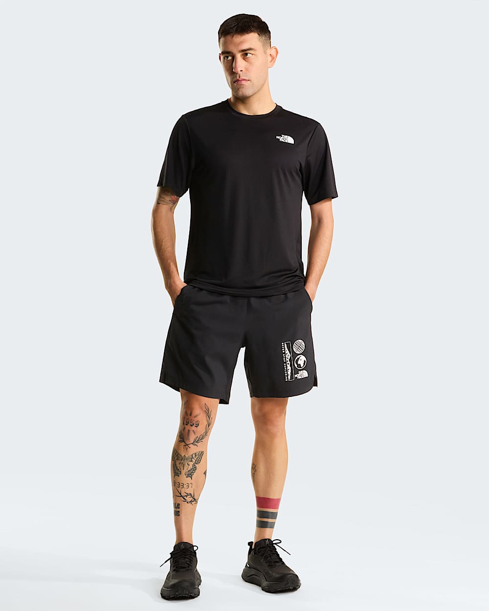 Mens 247 7 Graphic Shorts TNF ALT1