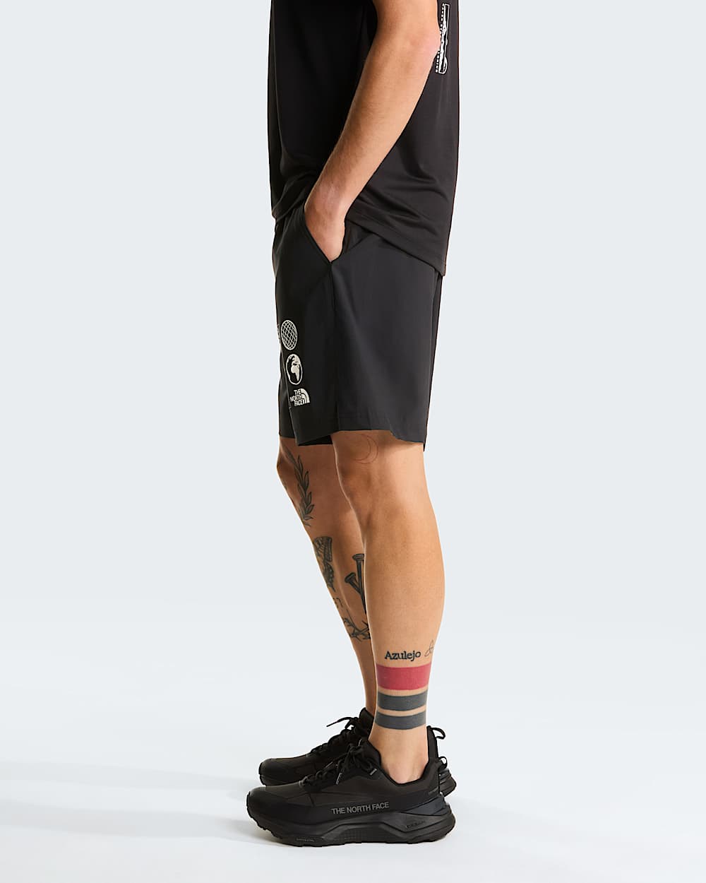 Mens 247 7 Graphic Shorts TNF ALT2