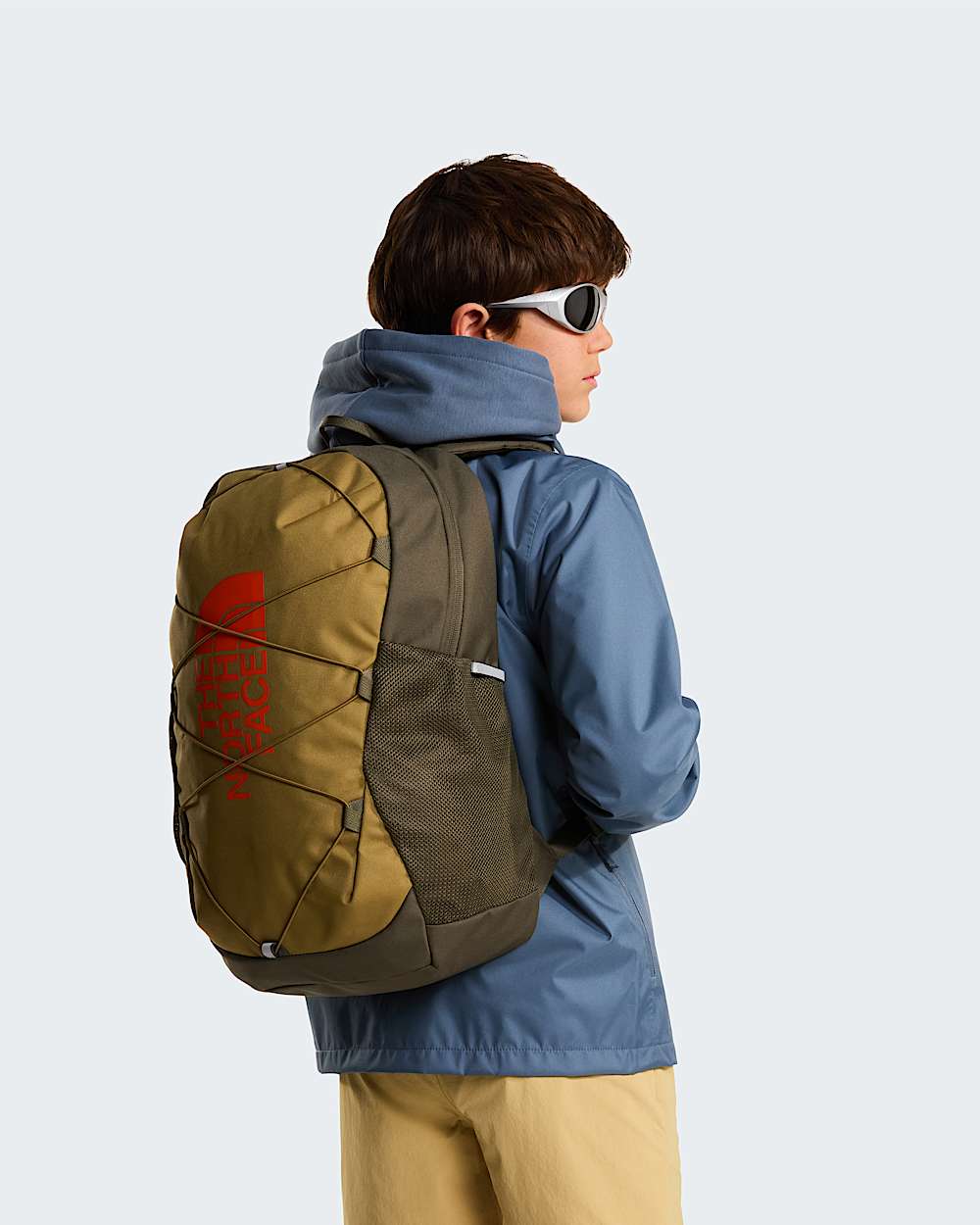 Zaino Jester da ragazzi TNF CedarNew Taupe GreenLava Red ALT1