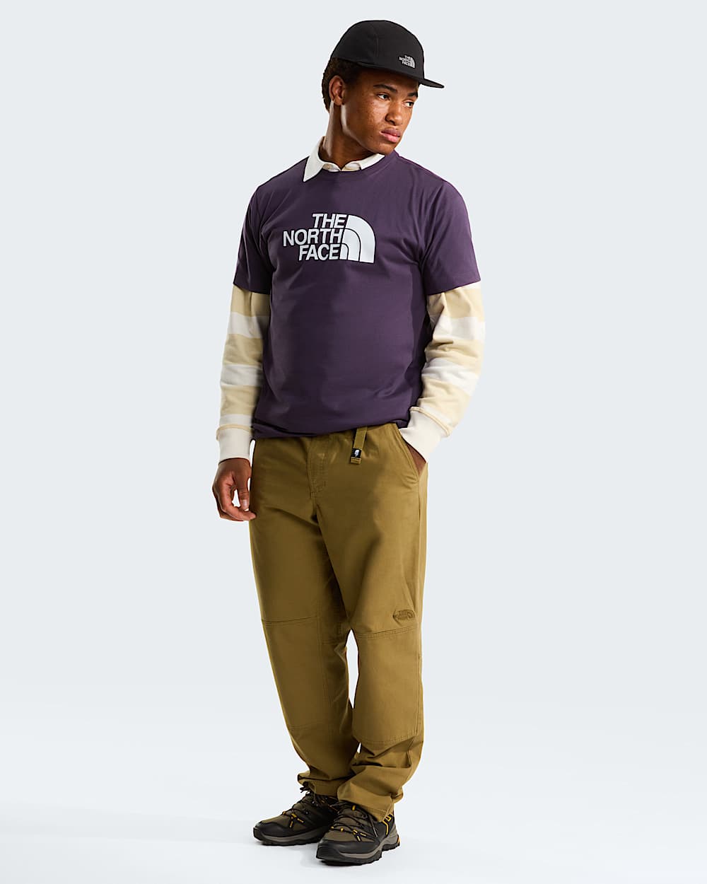 Mens Evolution Half Dome Regular TShirt TNF ALT1
