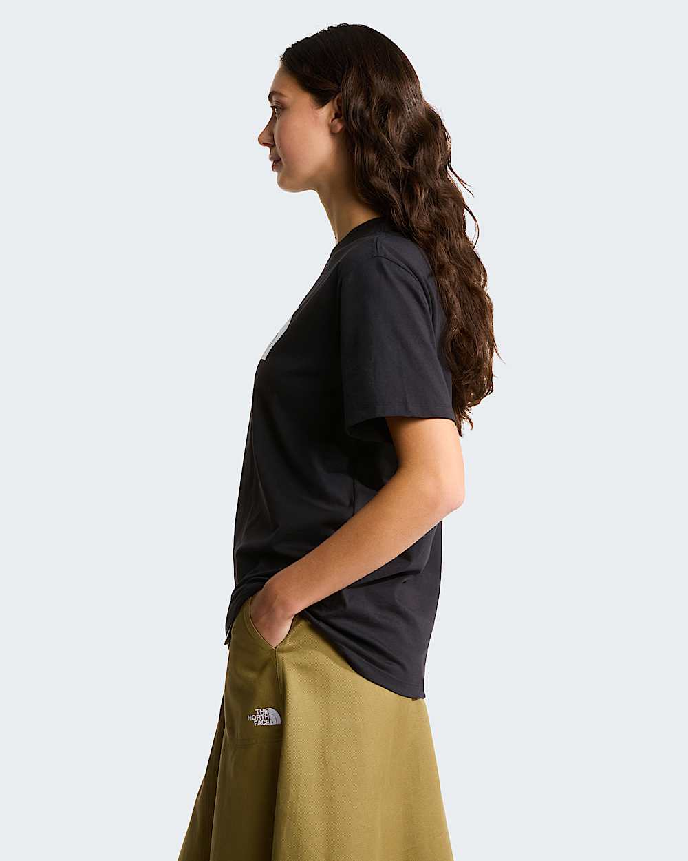 Camiseta holgada Half Dome Evolution para mujer TNF alt2