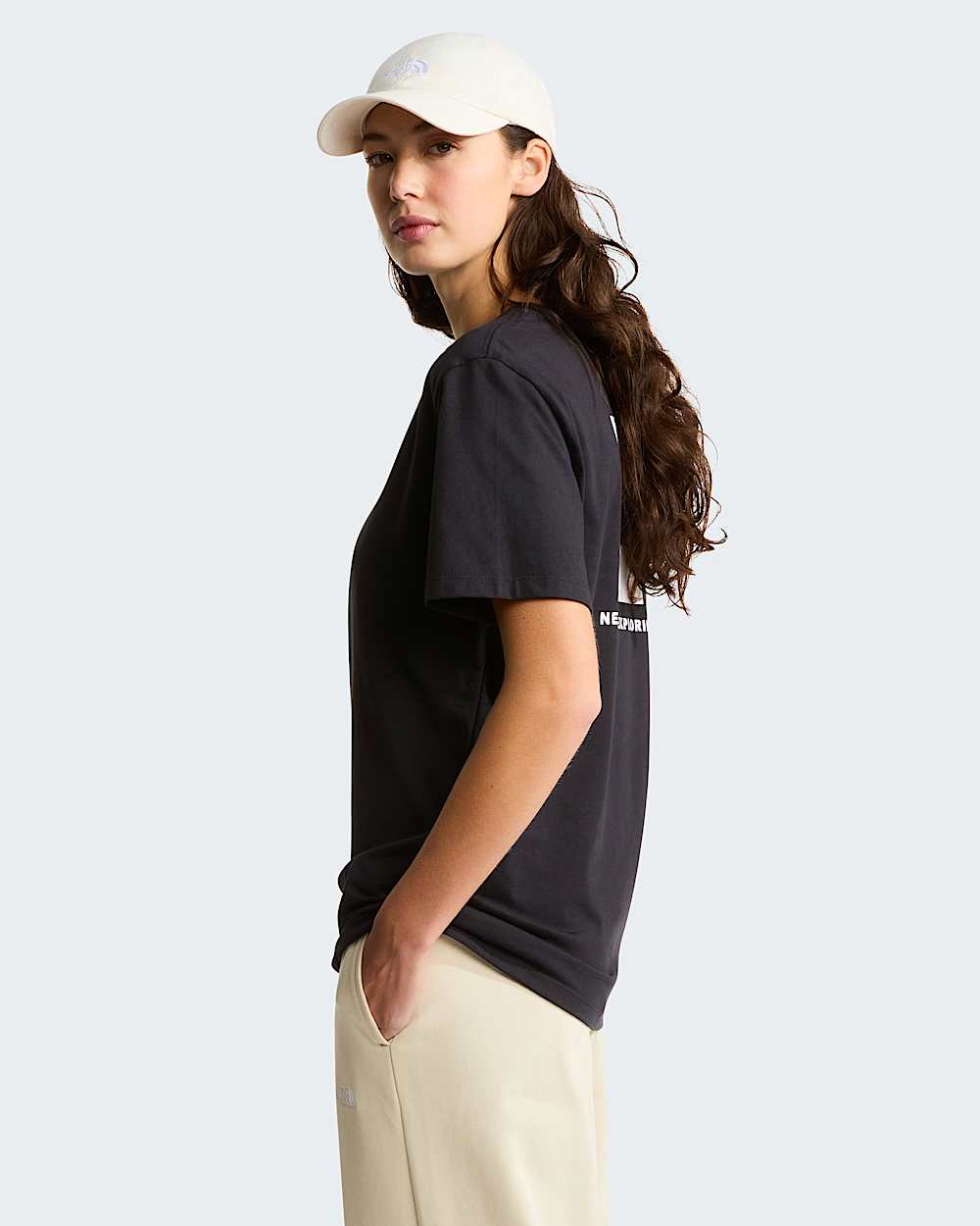 Tshirt dcontract NSE Box Evolution pour femme TNF alt3