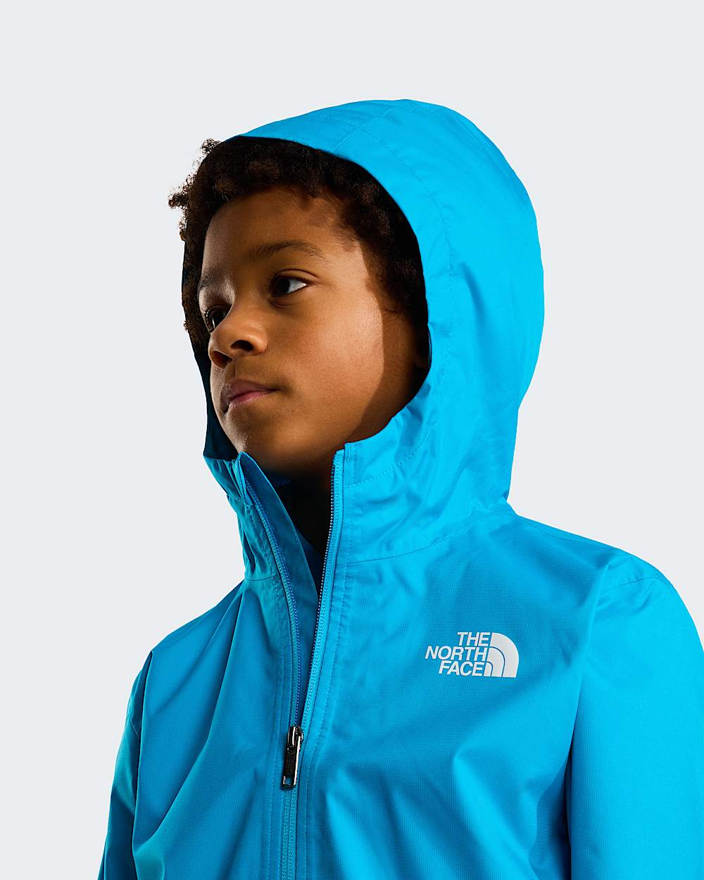 Giacca da pioggia Zipline da ragazzi TNF Meridian Blue ALT5