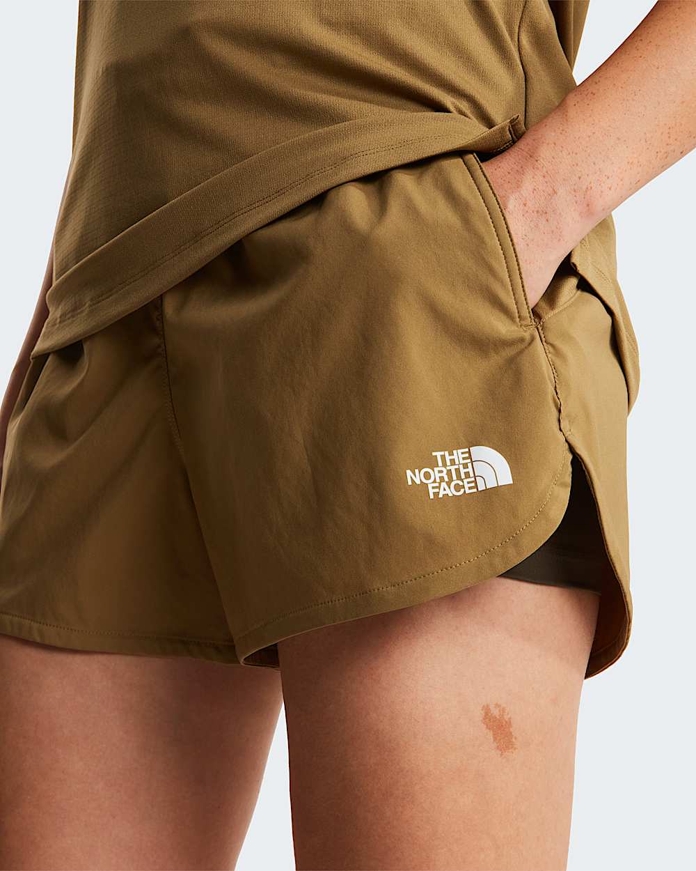 Womens Flex 2In1 Shorts TNF alt5