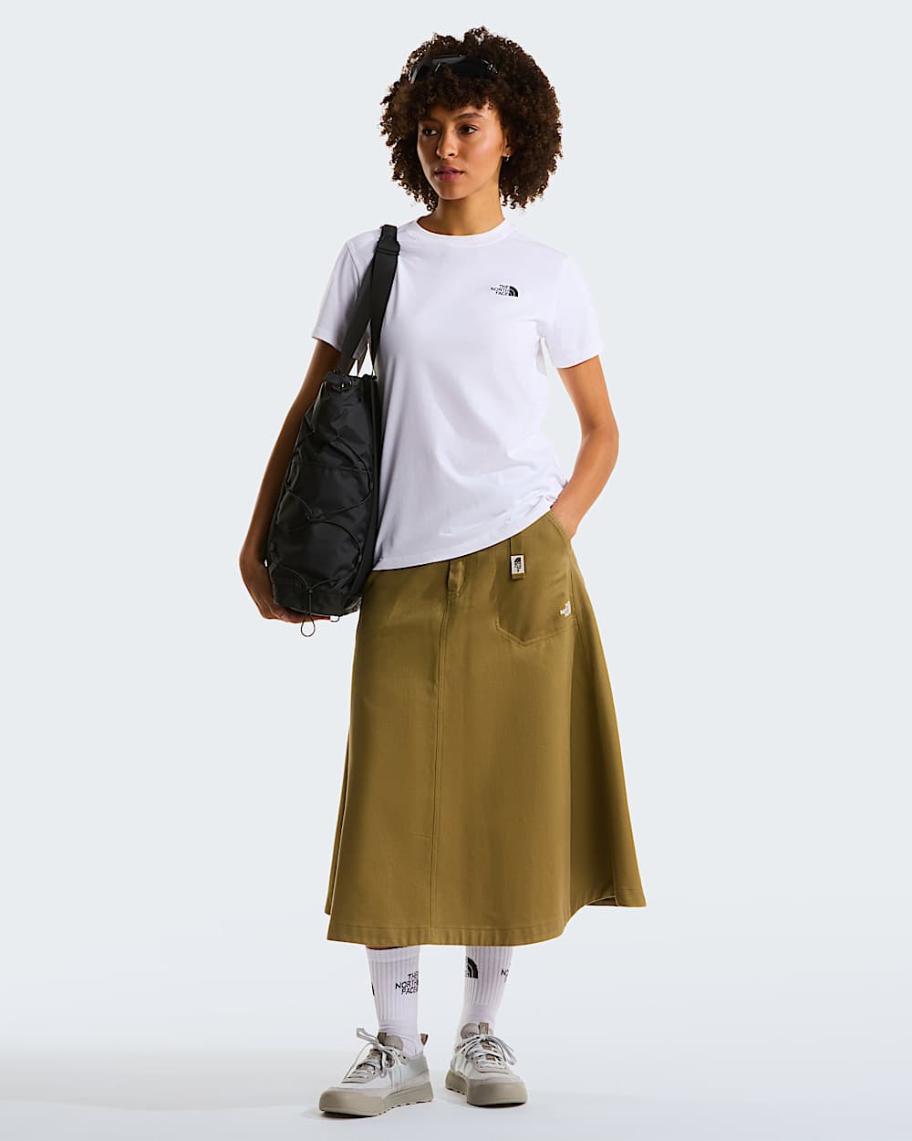 Camiseta entallada Simple Dome Evolution para mujer TNF alt1