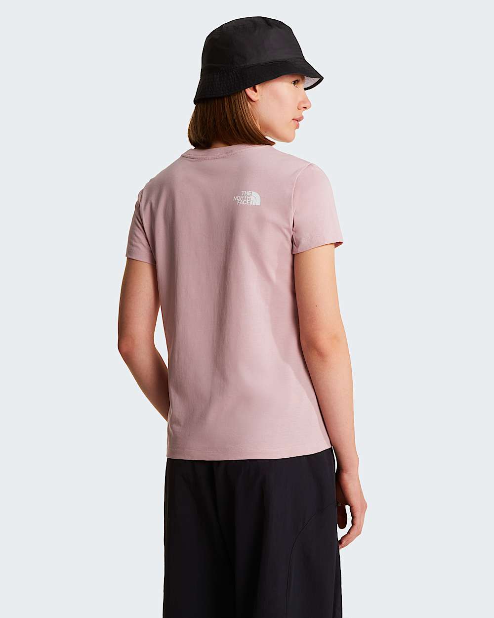 Evolution Half Dome schmal geschnittenes TShirt fr Damen TNF ALT3
