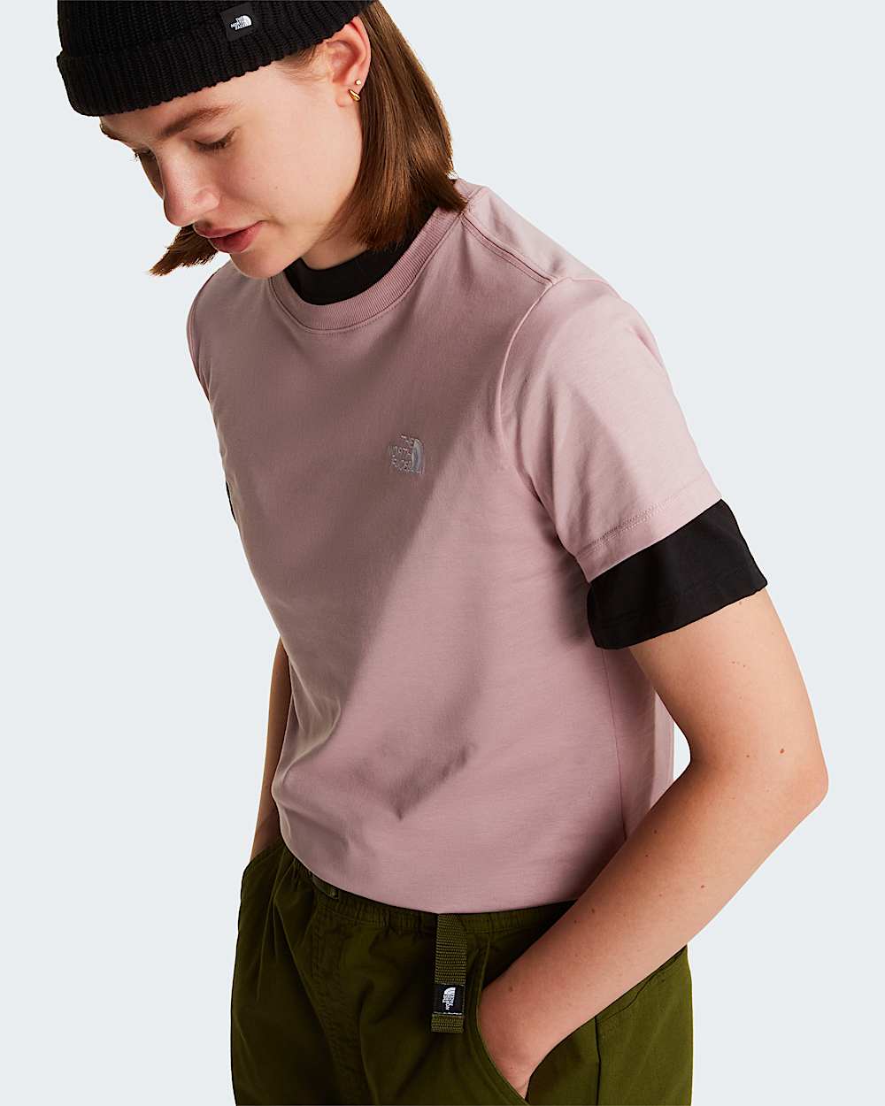 Womens Evolution Simple Dome Slim TShirt TNF ALT5