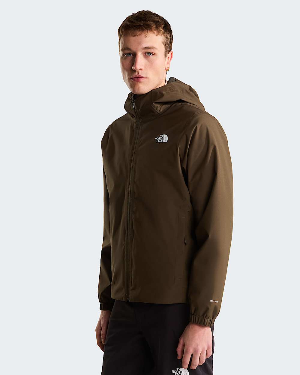 Mens Quest DryVent Jacket TNF New Taupe Green HERO