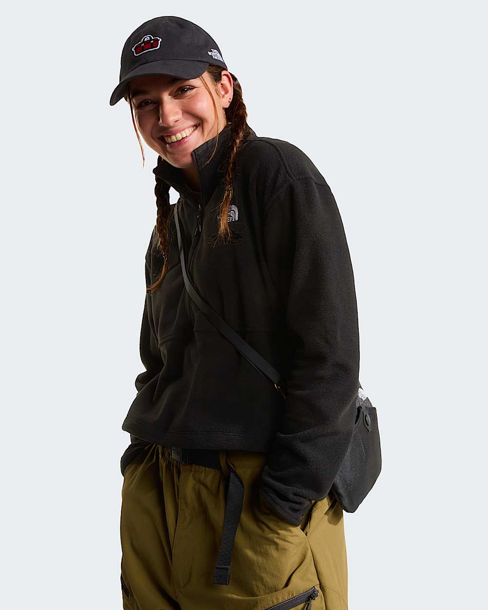 Polaire courte Glacier 60e anniversaire pour femme TNF TNF Black ALT6