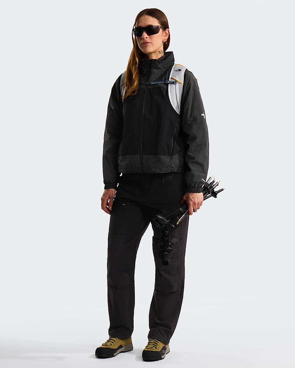 Womens Hike Utility Wind Jacket TNF ALT1