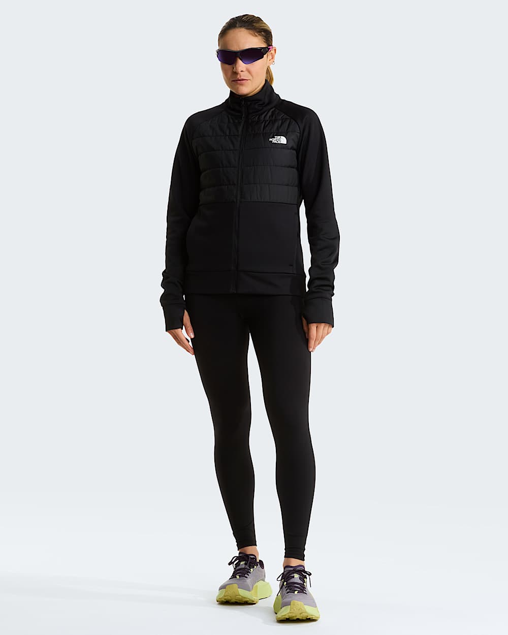 Womens Reaxion 20 Hybrid FullZip Jacket TNF ALT1