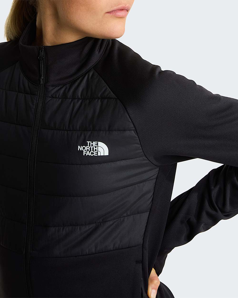 Womens Reaxion 20 Hybrid FullZip Jacket TNF ALT5