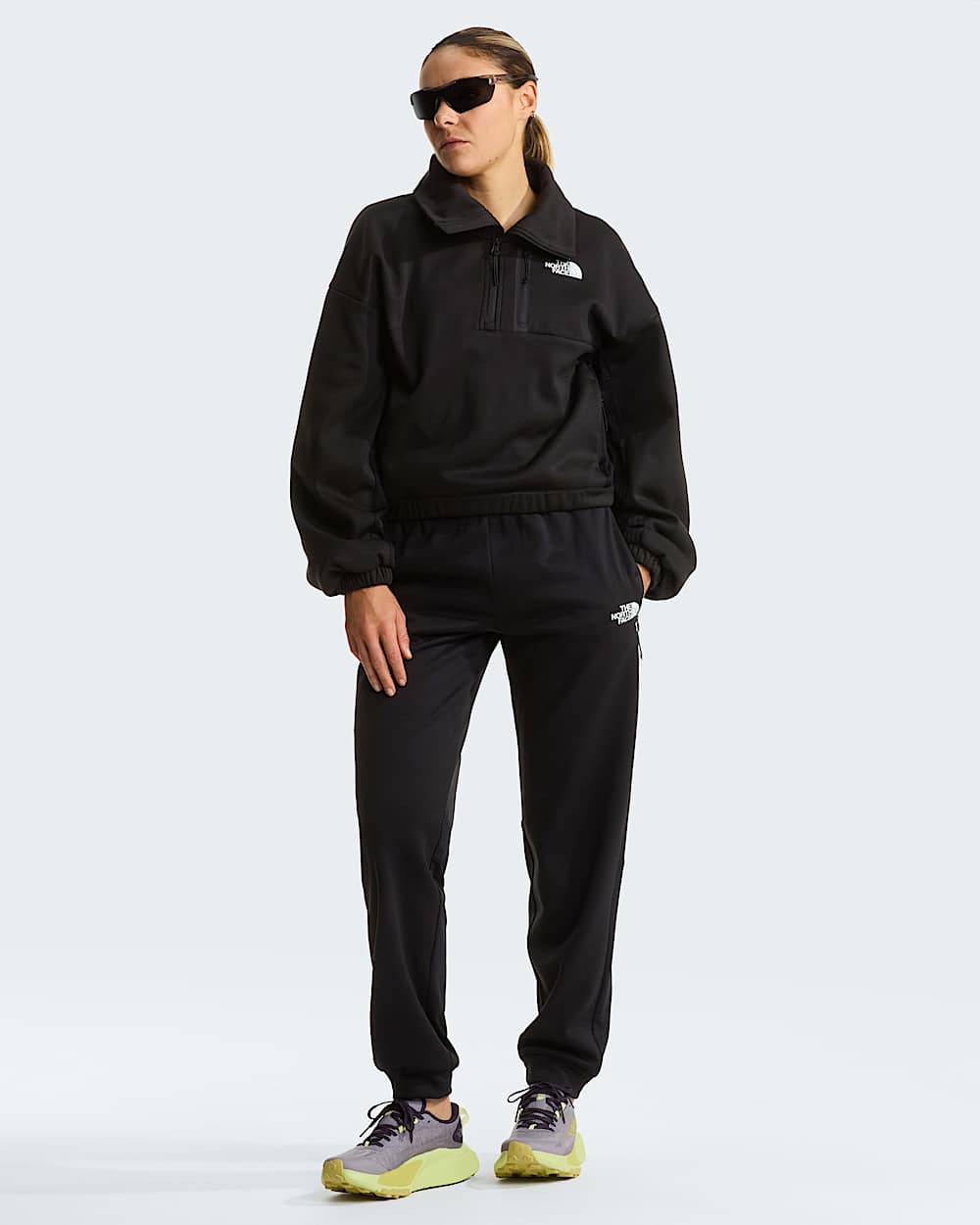 Pantalon de jogging en polaire Mountain Athletics pour femme TNF ALT1