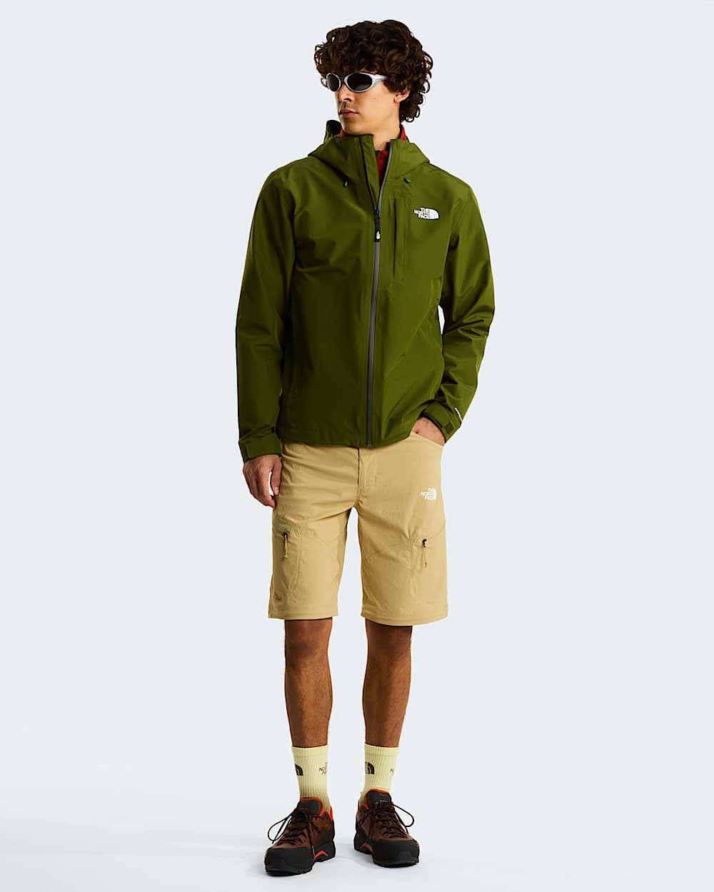 Mens Exploration Convertible Regular Tapered Trousers TNF ALT1
