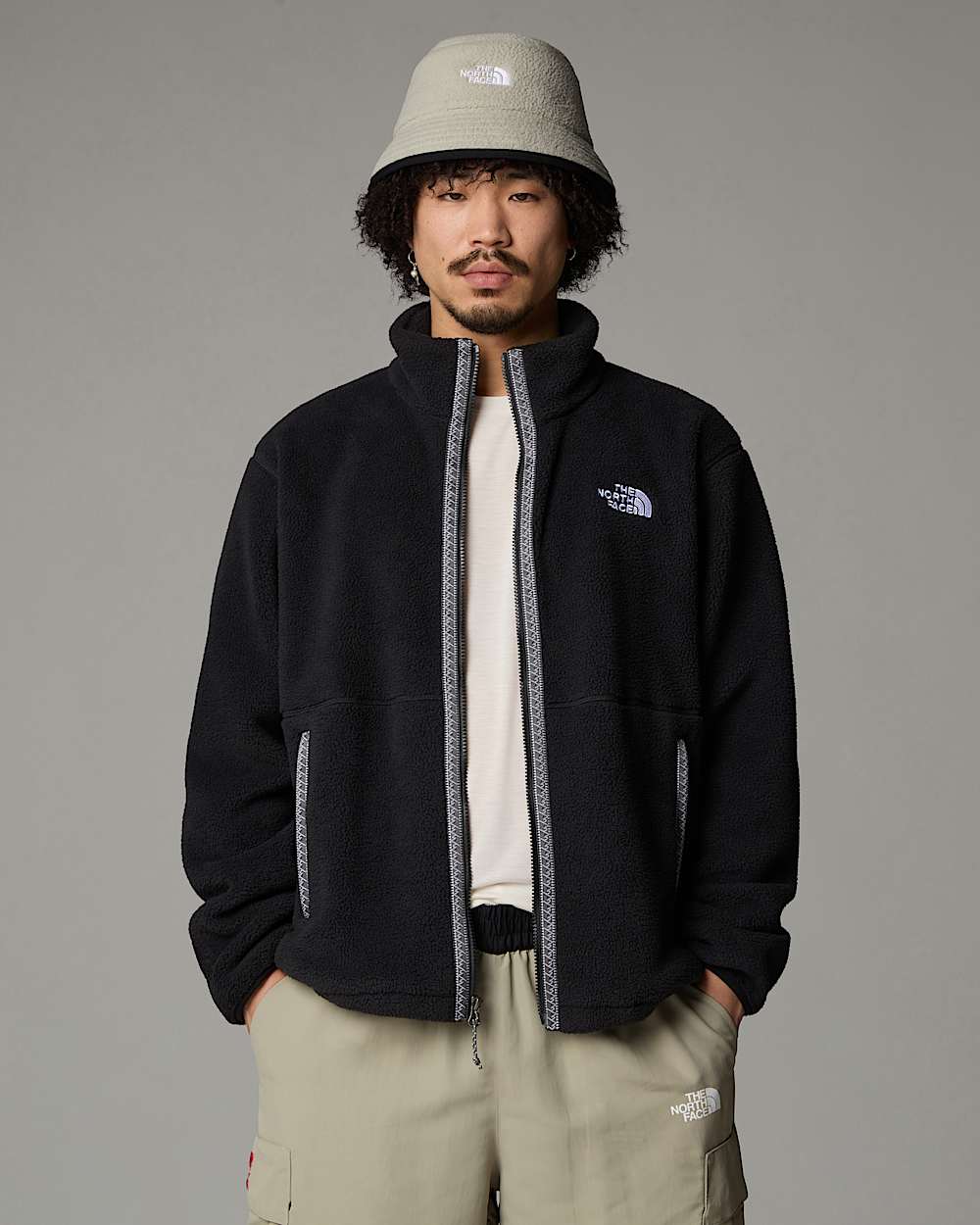Mens TNF Fleeski FullZip Fleece TNF ALT3