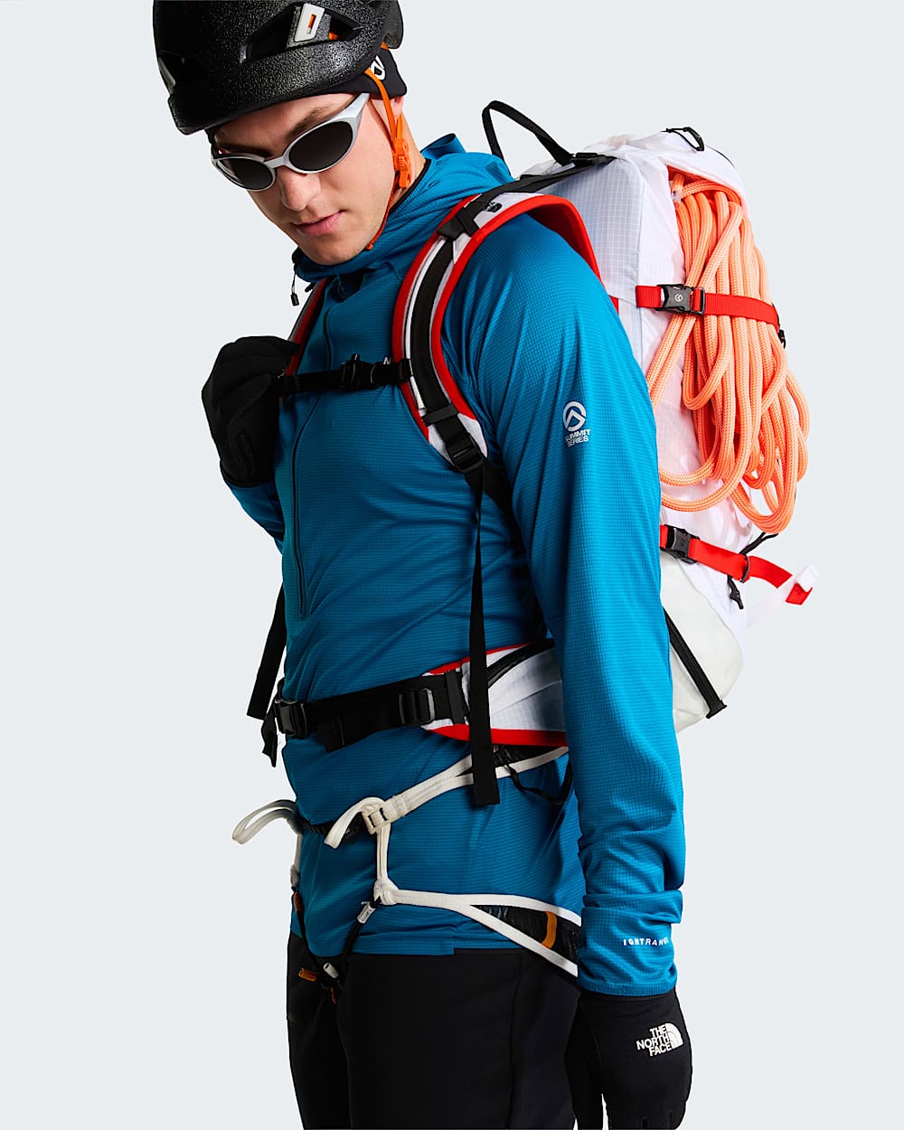 Sweat  capuche antiUV Summit Direct Sun pour homme TNF Dusk Blue ALT7