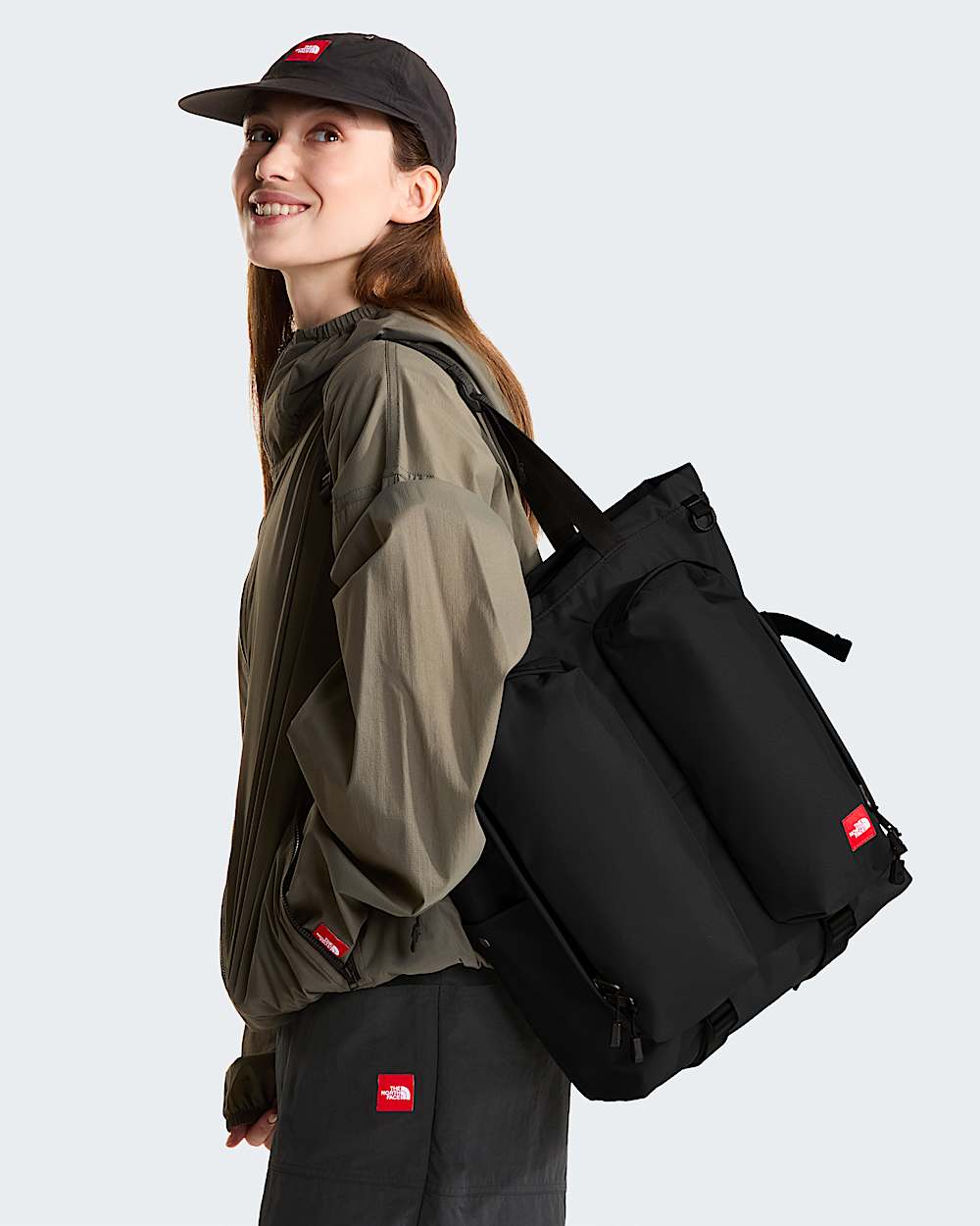 Red Box Tote Bag TNF ALT1