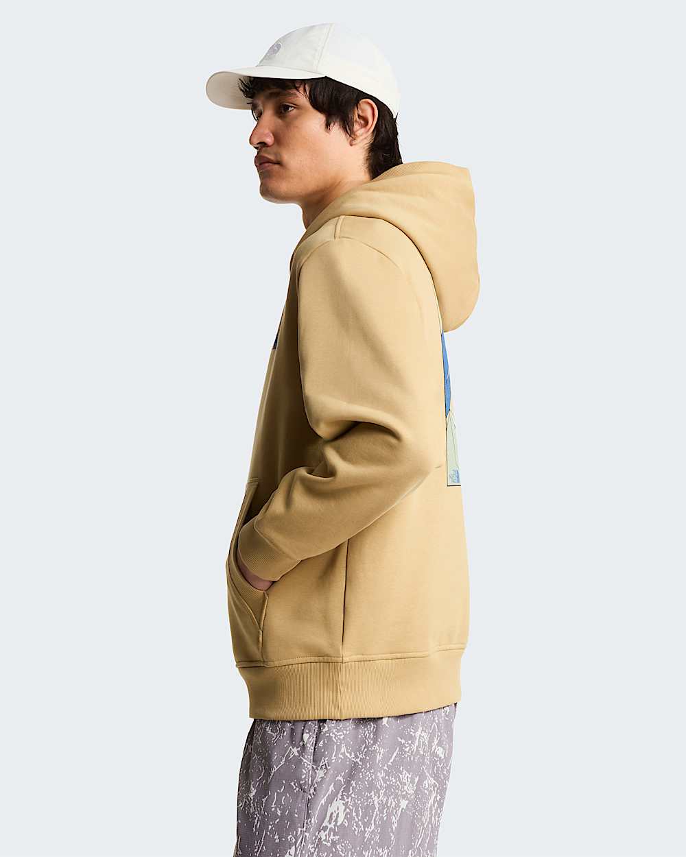 Unisex Mountain Celebration Relaxed Graphic Hoodie TNF ALT5
