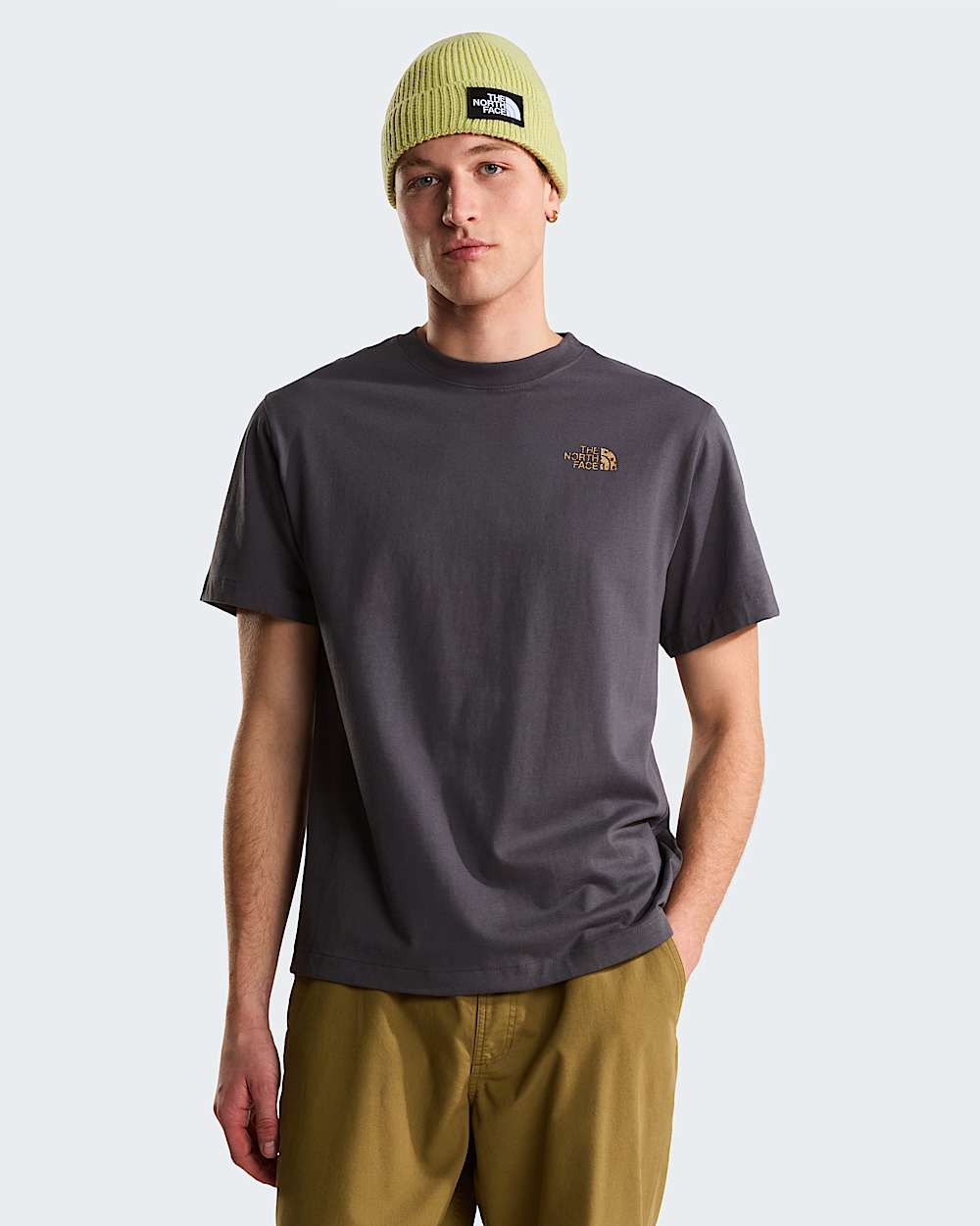 Triko s potiskem TNF Snack Relaxed unisex TNF Anthracite Grey ALT3