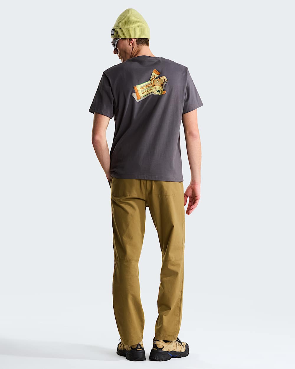 Triko s potiskem TNF Snack Relaxed unisex TNF Anthracite Grey ALT4