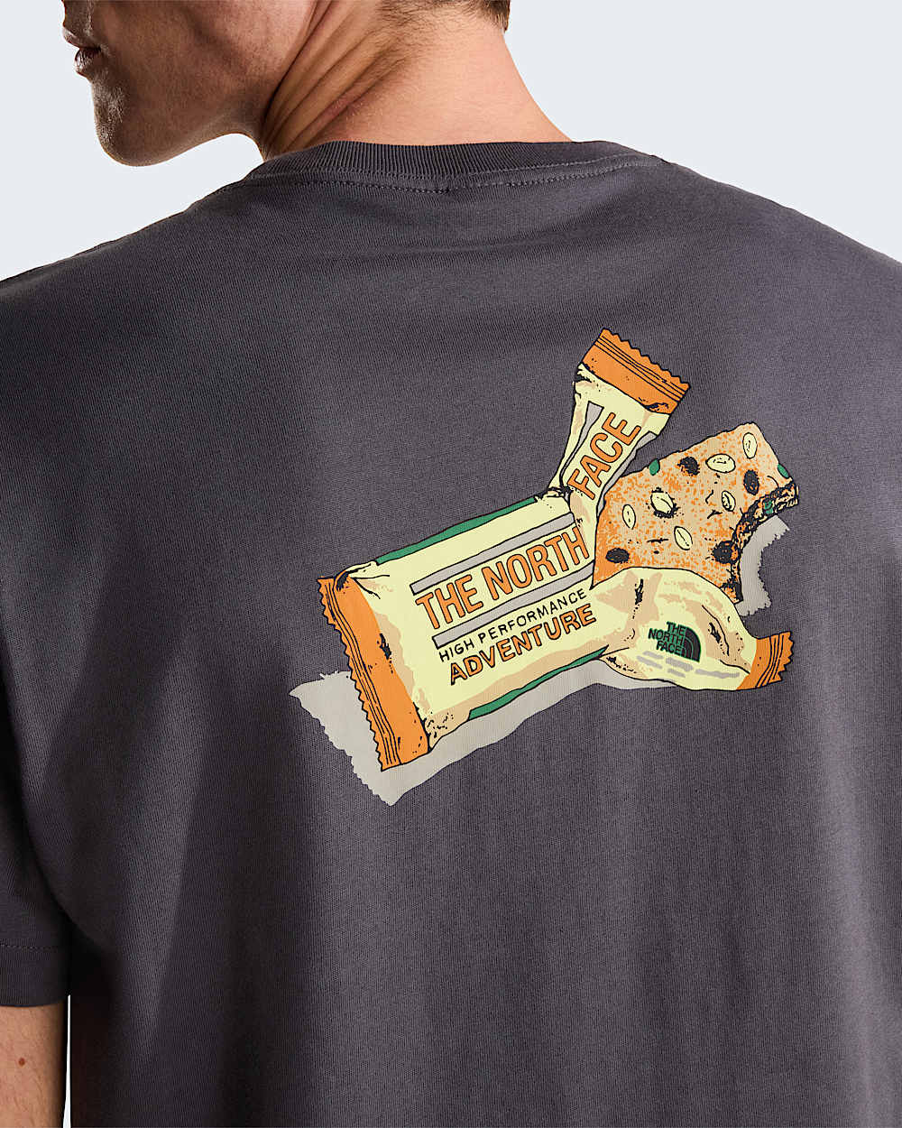 Triko s potiskem TNF Snack Relaxed unisex TNF Anthracite Grey ALT7