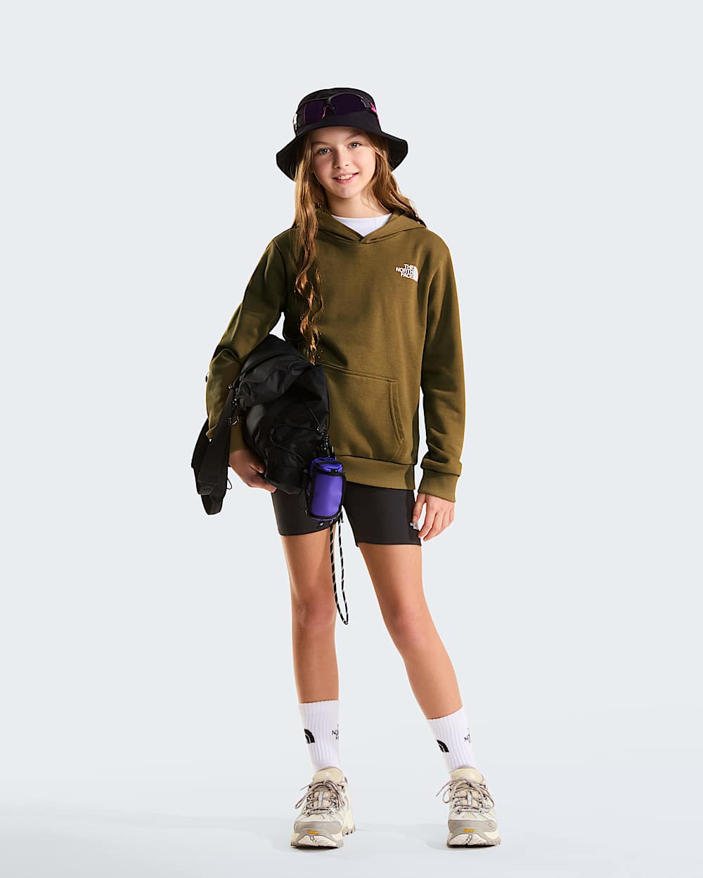 Teens Simple Dome Light Regular Hoodie TNF ALT7