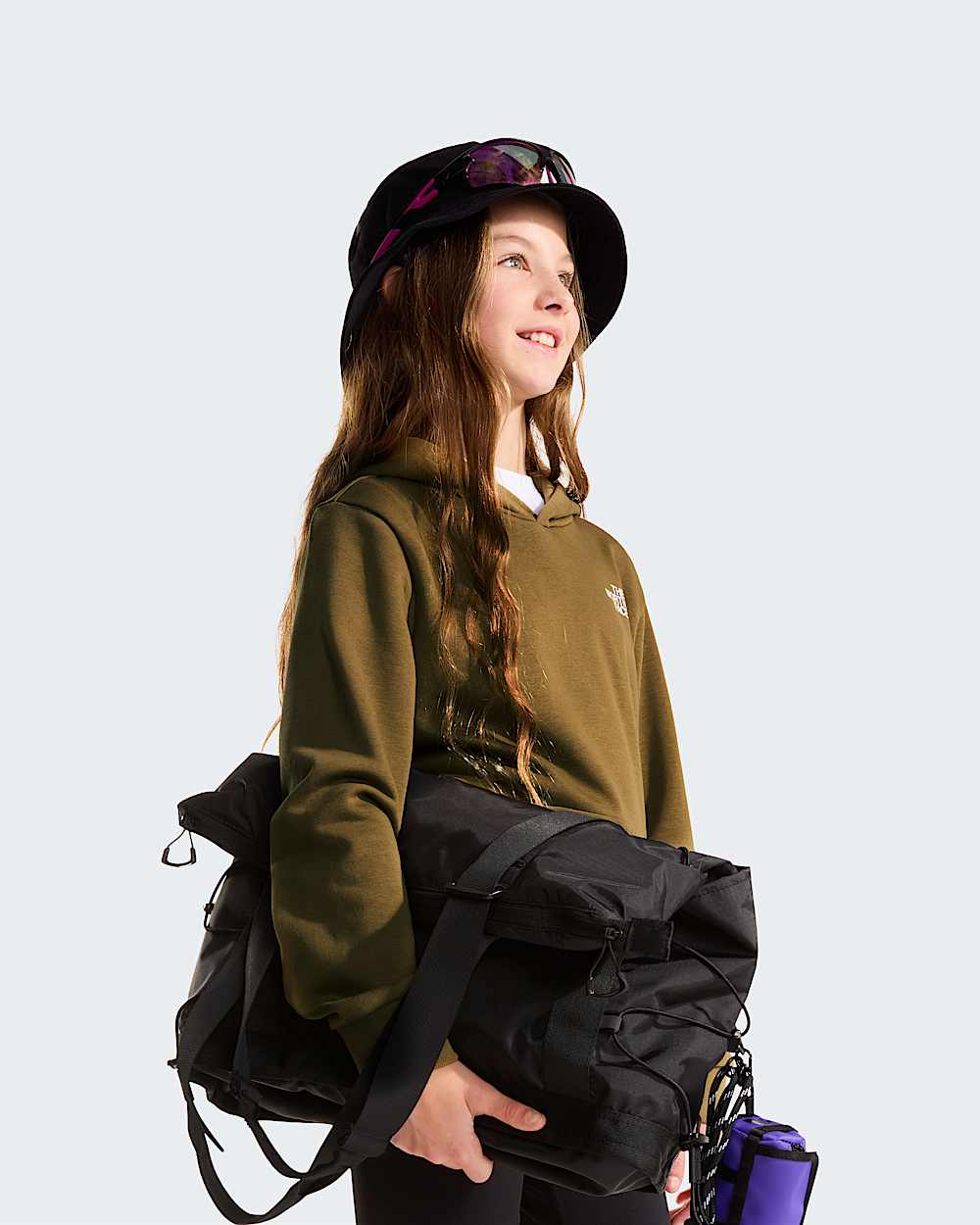 Teens Simple Dome Light Regular Hoodie TNF ALT10