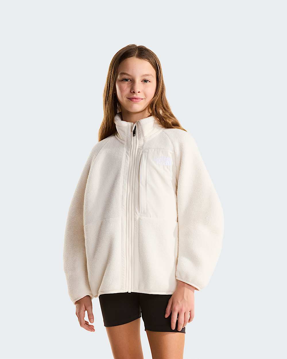 Girls Yumiori FullZip Fleece Jacket TNF HERO