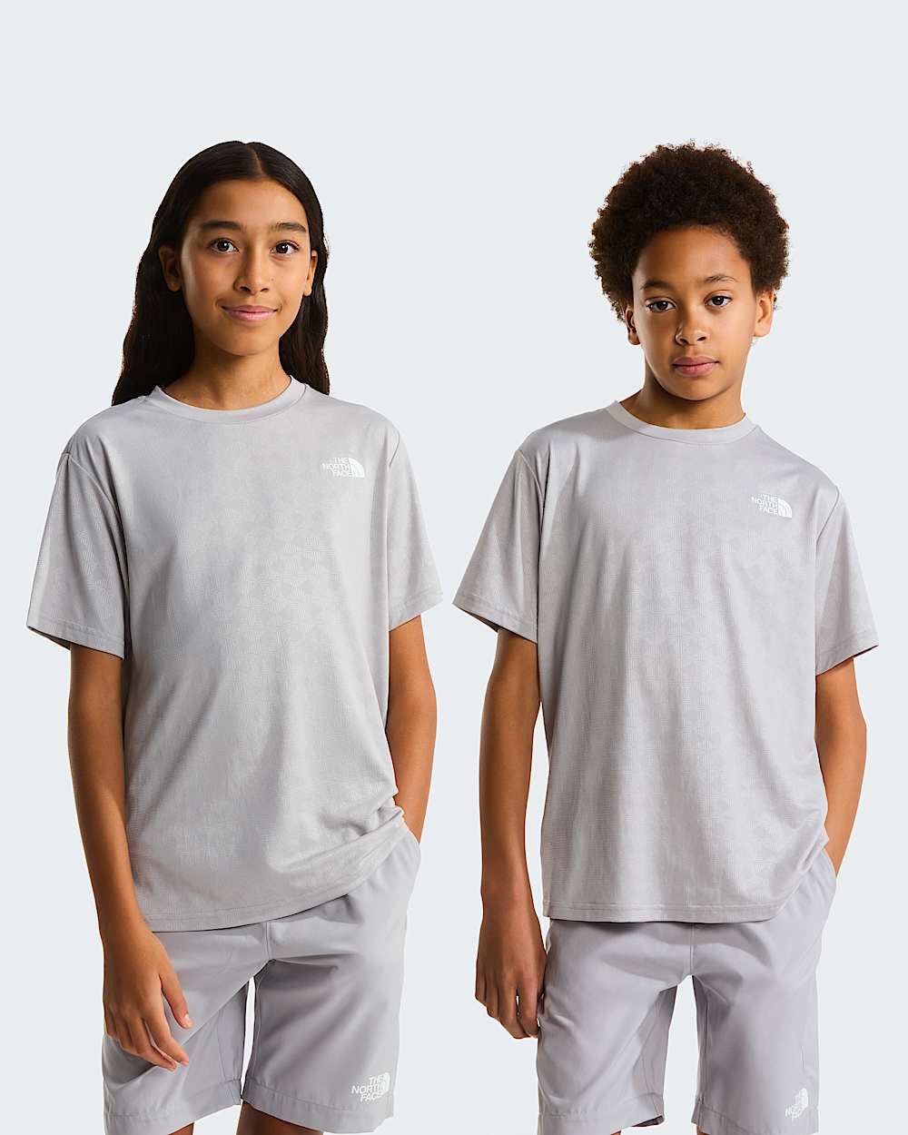 Teens 247 Pentadome Embossed TShirt TNF HERO