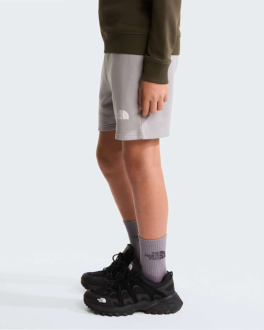 Short lger standard Simple Dome pour enfant TNF Meld Grey ALT2