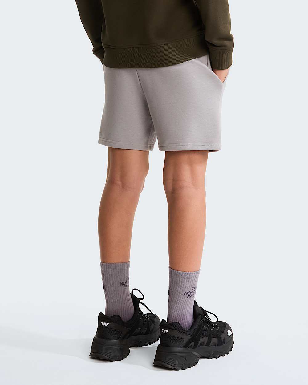 Short lger standard Simple Dome pour enfant TNF Meld Grey ALT3