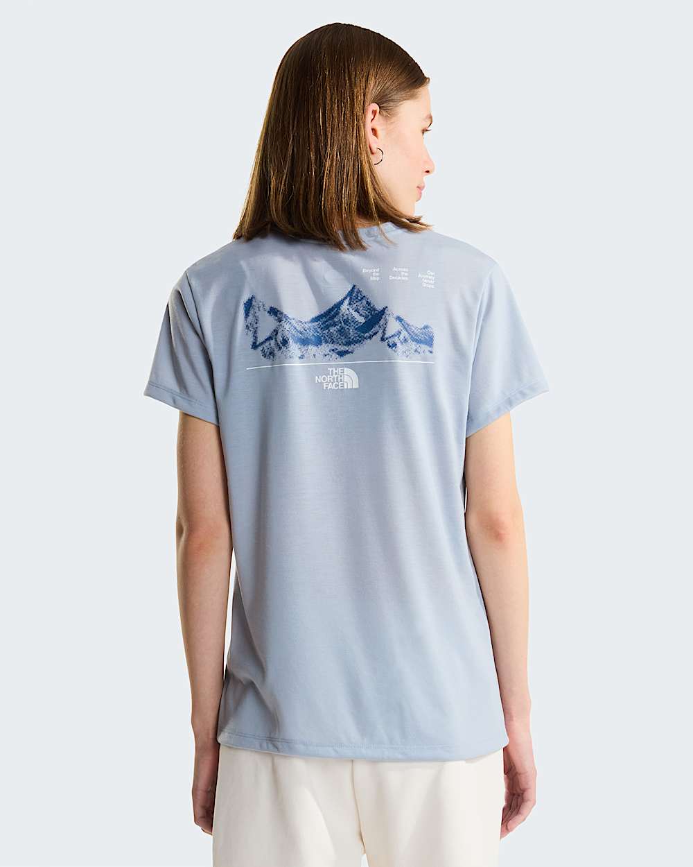 Womens Foundation Mountain TShirt TNF HERO