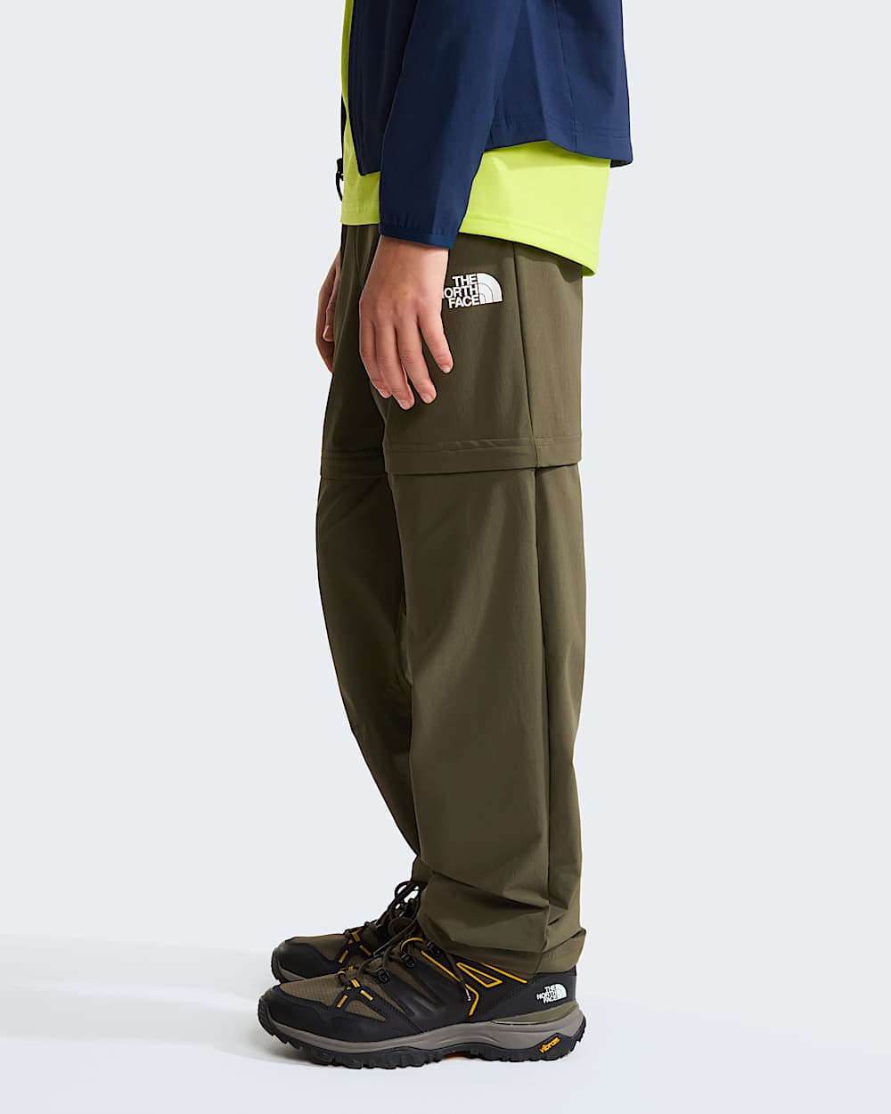 Teens Lightweight Convertible Hiking Trousers TNF ALT2
