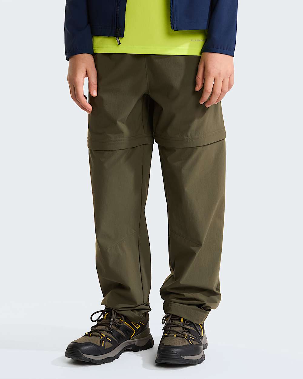 Teens Lightweight Convertible Hiking Trousers TNF HERO