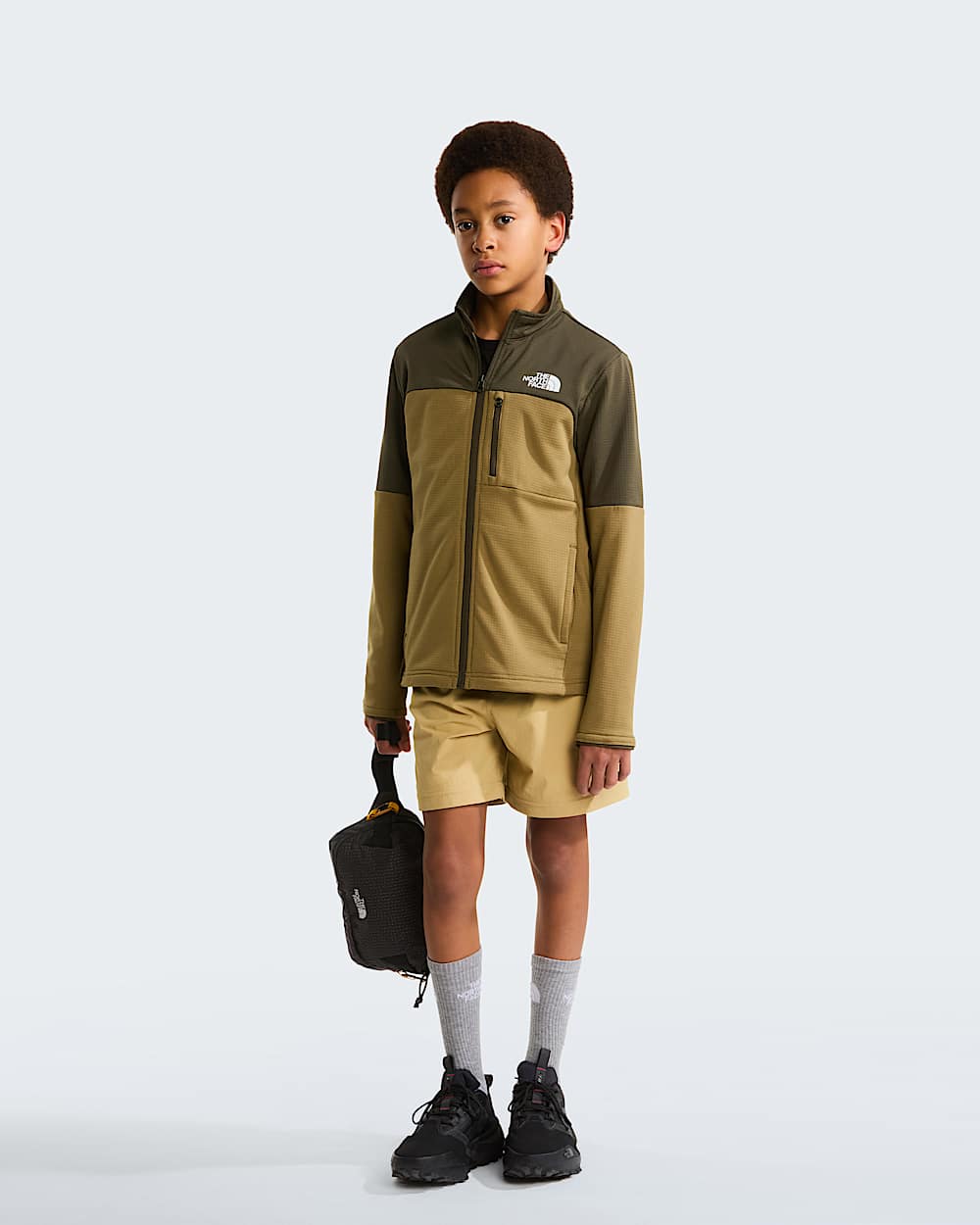 Teens Lightweight Convertible Hiking Trousers TNF ALT1