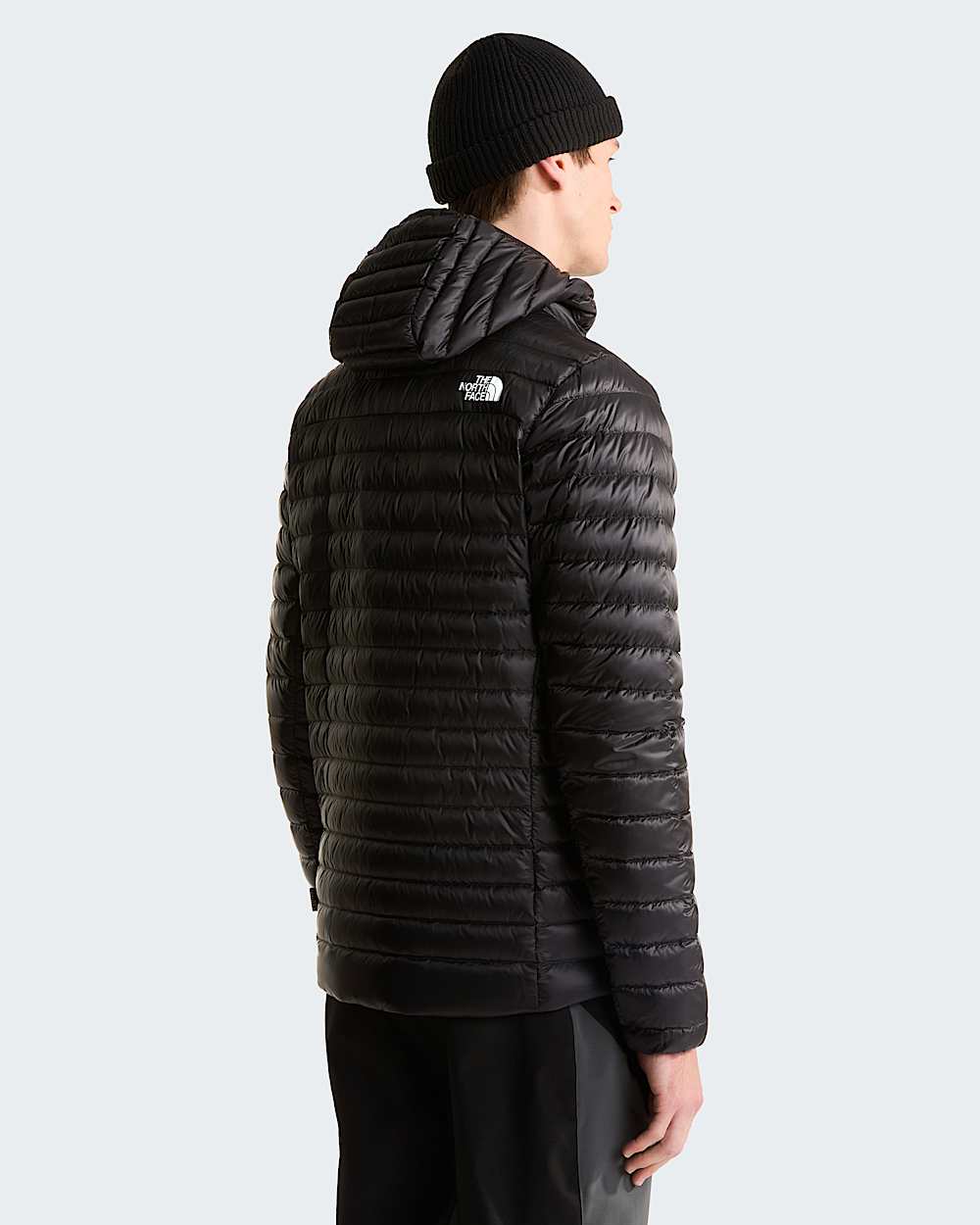 Mens Bettaforca Lightweight Down Hooded Jacket TNF alt3