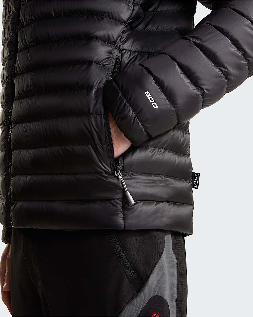 Mens Bettaforca Lightweight Down Hooded Jacket TNF alt6