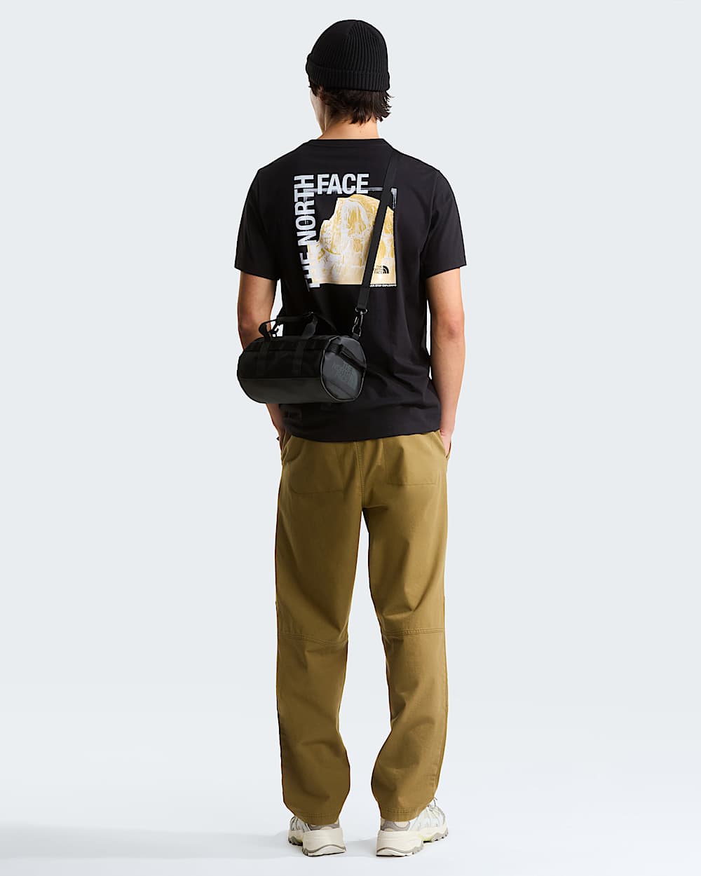Camiseta grfica recta Half Dome Photo para hombre TNF alt2