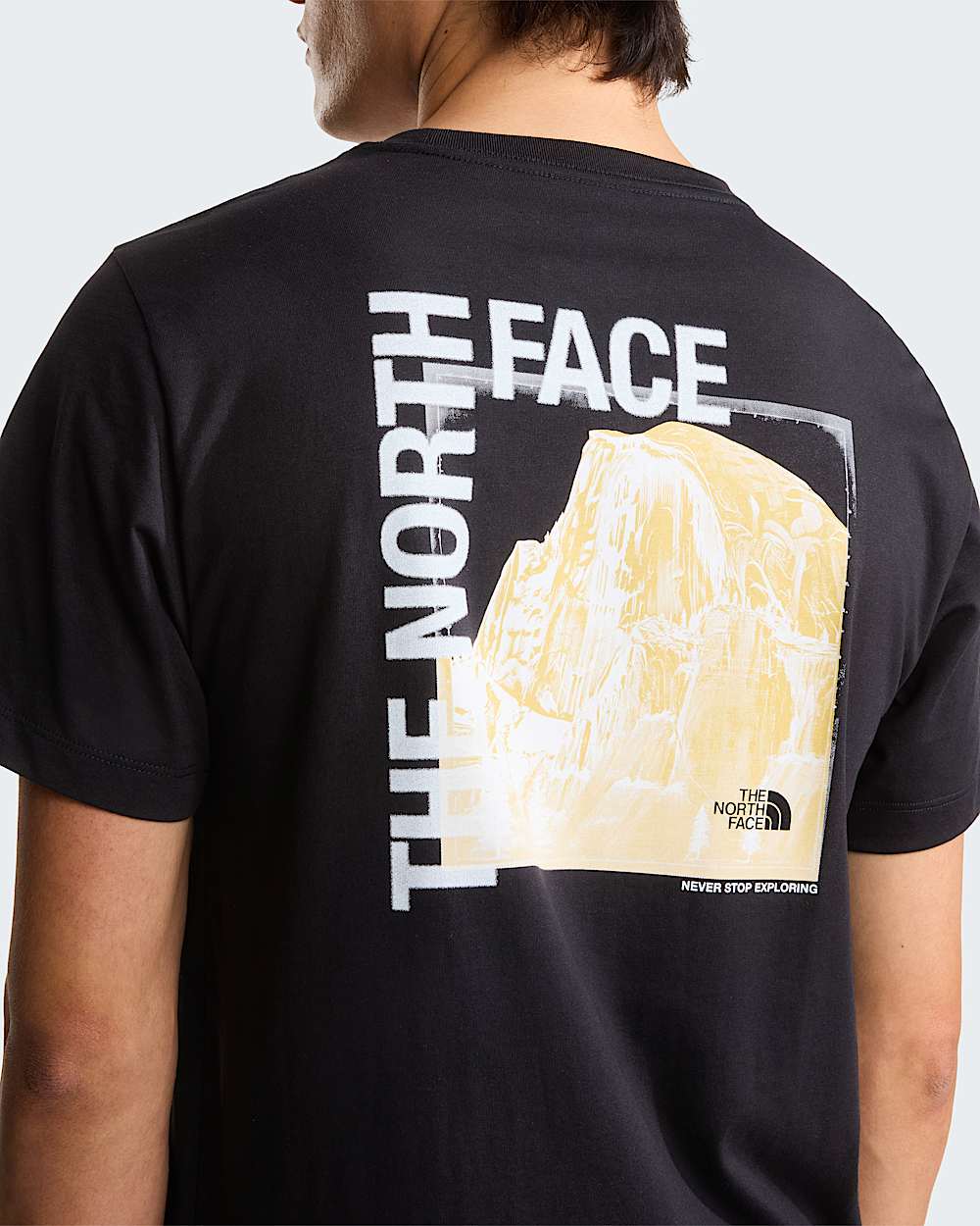 Camiseta grfica recta Half Dome Photo para hombre TNF alt4
