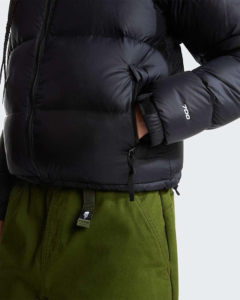 Giacca 1996 Retro Nuptse da donna TNF TNF BlackRecycled Down ALT6