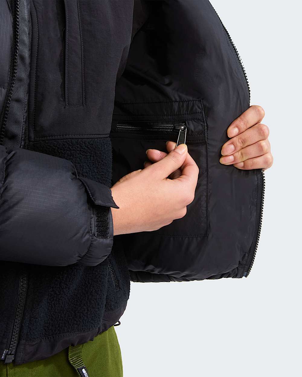 Giacca 1996 Retro Nuptse da donna TNF TNF BlackRecycled Down ALT9