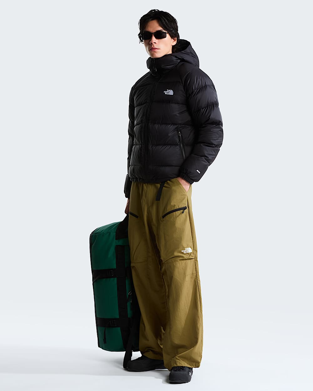 Sac duffel Base Camp 71L  M TNF EvergreenTNF Black ALT7