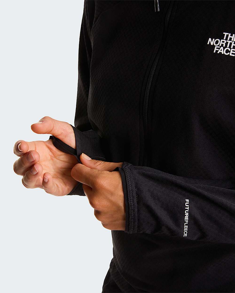 Womens Summit Series FUTUREFLEECE Lightweight Jacket TNF ALT5