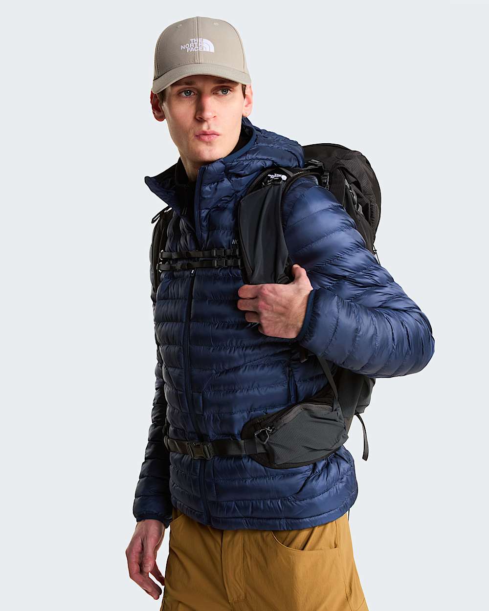Mens Huila Synthetic Insulation Hooded Jacket TNF Summit Navy ALT10