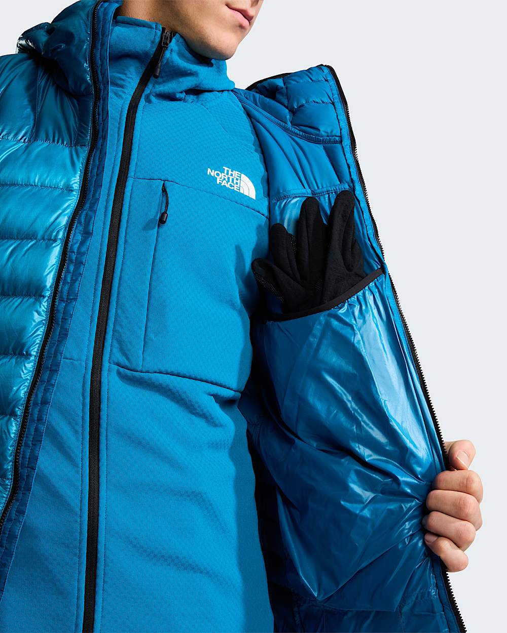 Chaqueta de plumn con capucha Summit Breithorn para hombre TNF Meridian BlueDusk Blue ALT10