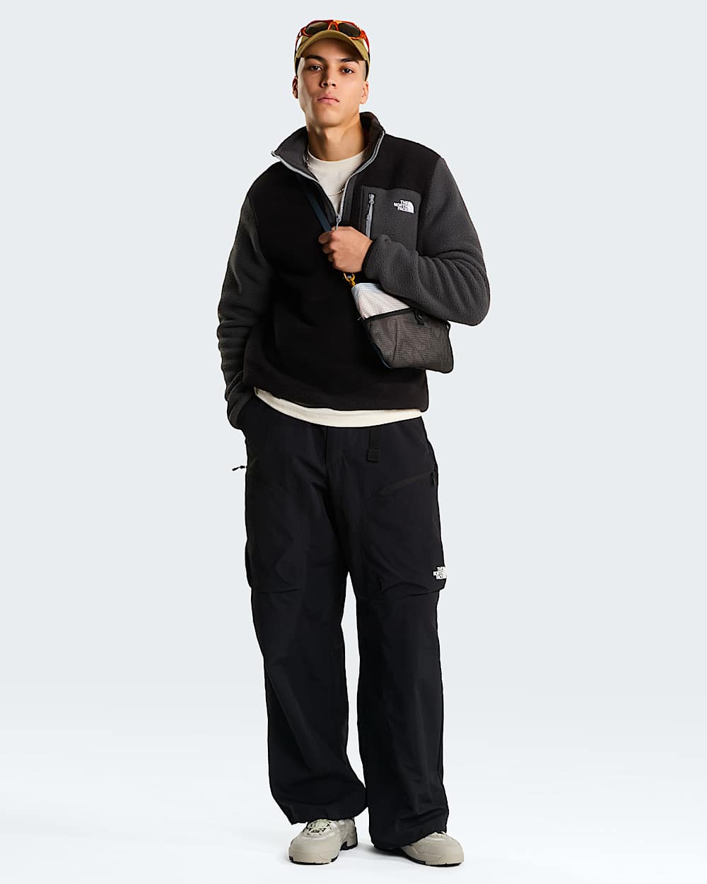 Mens Yumiori 14 Zip Fleece Jacket TNF ALT1